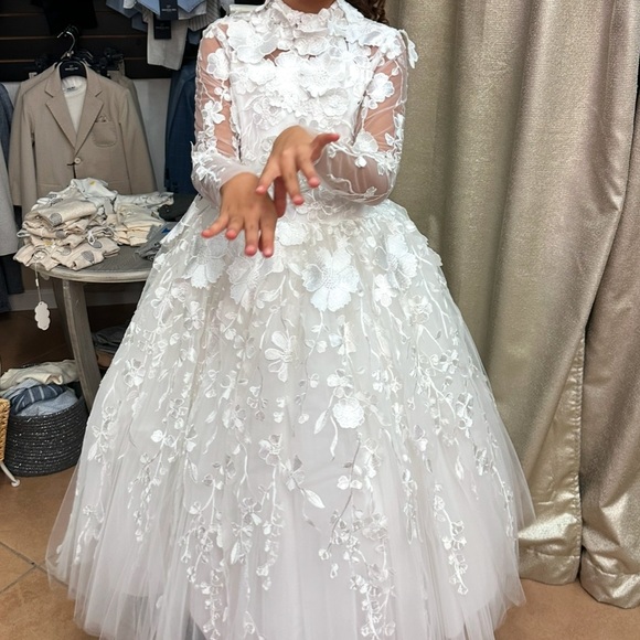 Communion dress size 7/8 - Picture 5 of 6